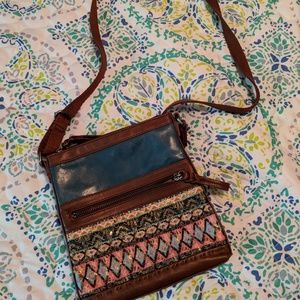 Glittery chic Sak Purse